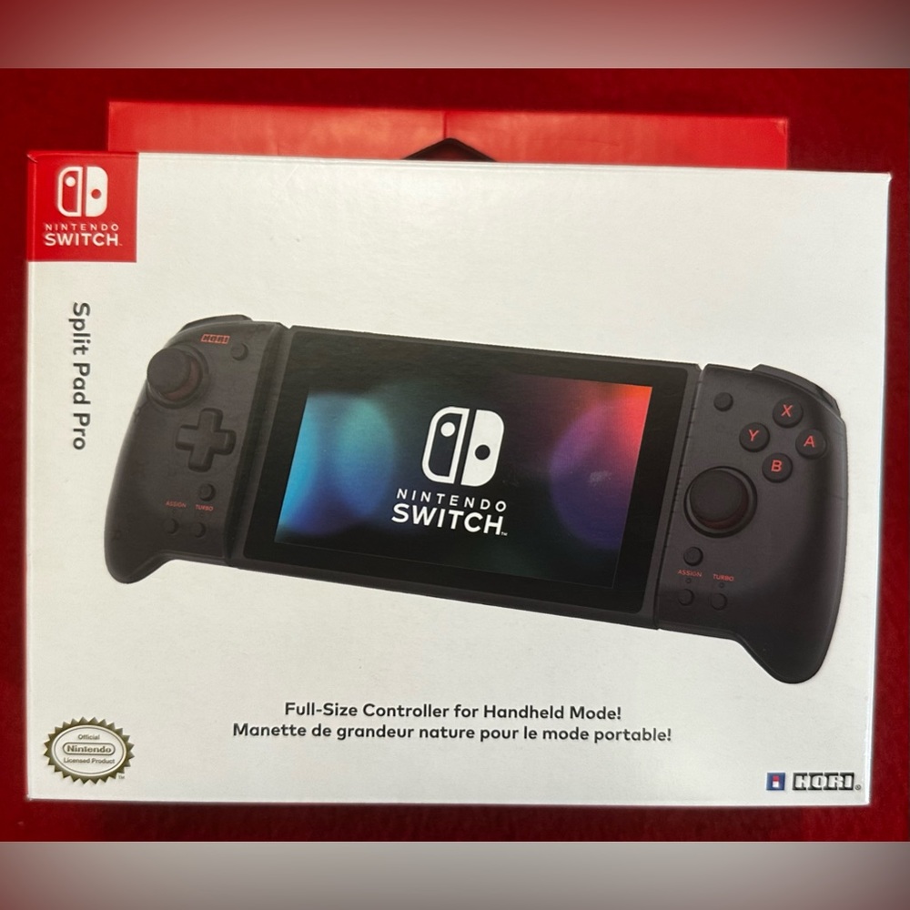 Hori Split Pad Pro for Nintendo Switch (Clear Black)